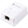 Renkforce RF-4541182 Network adapter Surface-mount CAT 6 1 port White