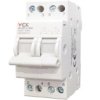 Przełącznik Modułowy Instalacyjny Wyboru Zasilania Sieci 1-0-2 2P 63A Sf463 Vcx