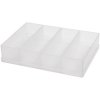 Raaco 136457 Assortment Case Insert 4 Compartments PP 220x160x47 mm
