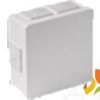 Puszka instalacyjna PF natynkowa 80x80x32 6-wlotowa dławiki gumowe IP55 biała 002-01 VIPLAST