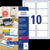 C32016-10 100 business cards with smooth edges, satin finish