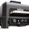 Ninja Woodfire Pro XL Elektryczny Grill elektryczny czarny, stali szlachetnej