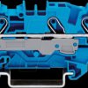 2006-1304 3-conductor feed-through terminal, 41 A 0.5 - 6.0 mm² blue