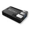 CNC case for Raspberry Pi 5 case aluminium heat sink - black EDATEC
