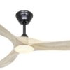 CasaFan ECO GENUINO-L 152 MS-NT Wentylator sufitowy 16.5 W (Ø x W) 1520 mm x 340 mm czarny (matowy) pilot zdalnego stero