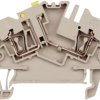 Disconnect/test-disconnect terminal block, spring balancer connection, 0.5-2.5 mm², 10 A, 6 kV, dark beige, 1779010000