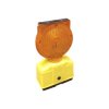 Orange Led lamp for works areas- d.180mm