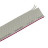Przewód; wstążkowy; płaski AWG28/16 HQ; 16x0,09mm2; 0,09mm2; szary; PVC; taśma raster R=1,27mm; max +105°C; 300V; szpula 30,5m;