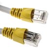 Kabel Ethernet Cat6a długość 0.5m Z zakończeniem Telegartner LSZH