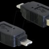 65037 Adaptor USB micro A plug > USB A plug