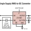 Precision Extended Bandwidth, RMS-to-DC Converter