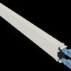 CONEX8UTPBL Cable cassette, Cat.6a UTP, 0,8 m, blue