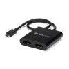 Adapter, 4K, do wyświetlaczy: 2, USB C, USB 3.1, DisplayPort