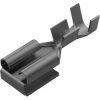 Uninsulated flat plug sleeve, 6.35 x 0.81 mm, 0.75 to 2.5 mm², AWG 18 to 14, phosphor bronze, tin-plated, 160739-4