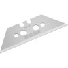 Trapezoid blade, for safety cutter, BW 19 mm, L 60 mm, 99.70, package with 10 pieces