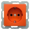 Gniazdo SCHUKO pomarańczowy S.1/B.1/B.3/B.7 Glas 41431914