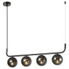 Lampa wisząca Alisa grafitowa smoked 4xE14 LP-005/4L grafit Light Prestige