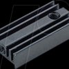 KS12.1-25E 1XM3 + 1XM2,5 Heat sink 25mm 31 K/W @ 1 W black anodis