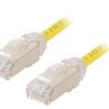 Stp28x1myl Patch Cord F/Utp,Tx6a-28™ 6A Drut Cu Lszh Żółty 1M 28Awg