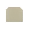 Weidmüller 1050100000-20 W-series Terminal panel 20pcs dark beige plate