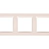 Simon 10 Ramka Potrójna Kremowa Cr3/41