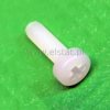 Śruba M3x6mm (+) plastik walcowy