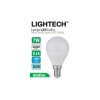 Żarówka LED E14 kulka 7W 600lm 4000K plastik mat 111003 Lightech