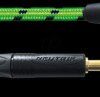 15231 BLACKLIGHT PR-SILENT instrument cable, 6 m, green, 6.3 mm jack,