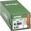 SPAX 0251010601805 Wood screw 6 mm 180 mm Steel WIROX 100 pcs T-Star Plus