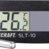 Termometr tablicowy, panelowy VOLTCRAFT SLT-10, -50 +80 C, Dokładność: 1 C, zasilany solarnie 126682