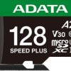 Adata Karta pamięci microSD Speed Plus 128GB UHS1 U3 V30 A2 180/160 MB/s