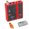 Tester Kabli I Przewodów Sieciowych Zakończonych Wtykami Rj11 Kat.3 Rj45...