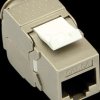 26990375 Keystone RJ45 female > LSA Cat.6a, shielded, silver