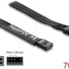 86058 HD Audio Flat Cable Motherboard Extension Cable 9 pin pin header