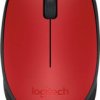 Mysz bezprzewodowa Logitech M171 Wireless Mouse czerwona