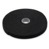 Velcro tape, releasable, fabrics, (L x W) 10 m x 2.6 mm, black, -40 to 80 °C, AK-770905-100-S, package with 10 meters