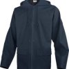 Bluza przeciwdeszczowa z poliestru powlekanego na zewnątrz poliuretanem, kolor Granatowy, rozmiar: 3XL, 900VESBM3X