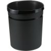 HAN 18198-13 GRIP KARMA Wastepaper Basket 18L Recycled Plastic Eco Black 1pc
