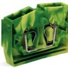 2-wire end terminal, 1 pole, 0.08-2.5 mm², clamping points: 2, green/yellow, cage clamp, 264-307