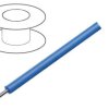 1561/24-BL005 Przewód HookUp Wire d: 24AWG drut Cu PVC niebieski 1000V 30,5m