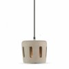 Lampa Wisząca VT-7202 E27 Light Concrete+Lampshade 3853