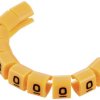 TRU COMPONENTS TC-MB1/0203 Oznacznik kablowy Nadruk 0 Zakres średnicy zewnętrznej 3 do 3.60 mm