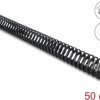 22077 Cable duct 45 x 46 mm, adhesive and screw-mountable, 50 cm, blac