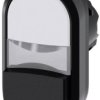 Siemens 3SU10013BB610AA0 3SU1001-3BB61-0AA0 Przycisk podwójny pierścień przedni z tworzywa sztucznego przycisk czarny, b