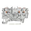 Blok zacisków przelotowych WAGO 2200-1301 poziomy: 1 Szary 800V 1mm² Zacisk klatkowy ATEX, IECEx