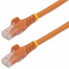 StarTech.com N6PATC3MOR 3m CAT6 Ethernet Cable - Orange CAT 6 Gigabit Ethernet