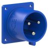 Wtyczka tablicowa prosta niebieska 32A 3P 230V IP44 623-6