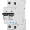 Wyłącznik nadprądowy MCB, Typ C, 2-biegunowy, 4A, 230 → 400V, na szynę DIN, Eaton