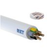 Przewód YDY 4x2,5 mm2 (450/750V) instalacyjny okrągły biały NYM-O (krążki 100m) 172171011C0100 NKT