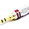 Wtyk Mini Jack 3,5 Stereo Chromowany 3.5mm TRS JW482 Vitalco
